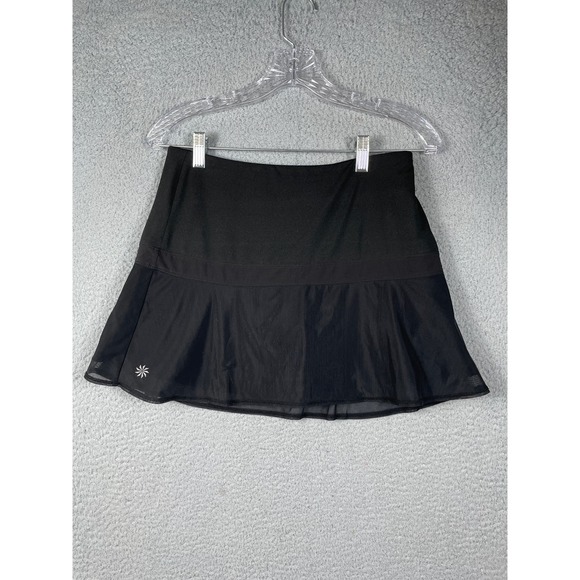 Athleta Women's Size XS Black Skirt With Built In Shorts - Picture 1 of 9